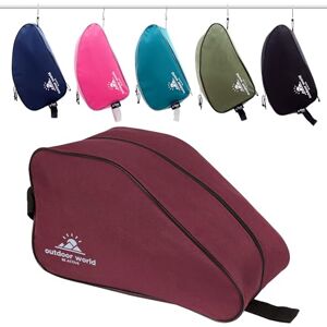 OUTDOOR WORLD BE ACTIVE Outdoor World Premium Sac à Bottes – Résistant à l'eau à Large Ouverture zippée Unisexe – Sac de Rangement pour Chaussures pour randonnée, Marche, Football, Rugby, Chaussures de Golf (Bourgogne) - Publicité OUTDOOR WORLD BE ACTIVE Outdoor World Premium Sac à Bottes – Résistant à l'eau à Large Ouverture zippée Unisexe – Sac de Rangement pour Chaussures pour randonnée, Marche, Football, Rugby, Chaussures de Golf (Bourgogne) - Publicité