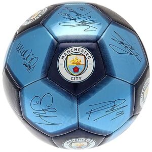 MANCHESTER CITY Hy-Pro Ballon de Football sous Licence Officielle F.C. Taille 1, Signature métallique, Marchandise Man City, Collection pour Enfants et Adultes - Publicité MANCHESTER CITY Hy-Pro Ballon de Football sous Licence Officielle F.C. Taille 1, Signature métallique, Marchandise Man City, Collection pour Enfants et Adultes - Publicité