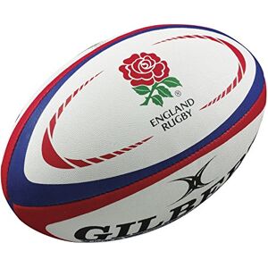 Gilbert - England Rugby Replica Ball - Blanc/Rouge - Taille 4 - Publicité Gilbert - England Rugby Replica Ball - Blanc/Rouge - Taille 4 - Publicité