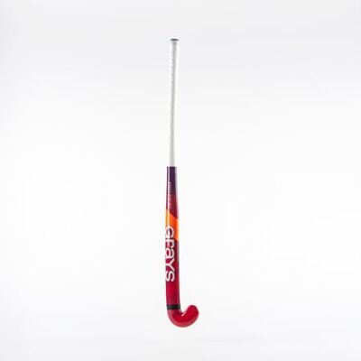 GRAYS Riptide Ultrabow Crosse de hockey en bois pour enfant Rouge/bleu marine - Publicité GRAYS Riptide Ultrabow Crosse de hockey en bois pour enfant Rouge/bleu marine - Publicité