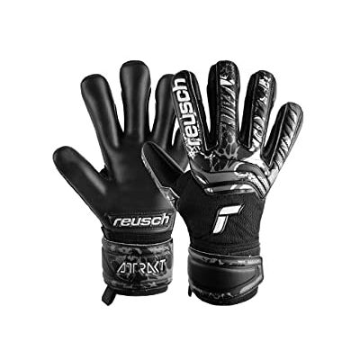 Reusch - Attrakt Infinity Junior - Noir - Goalkeeper Gloves - Publicité Reusch - Attrakt Infinity Junior - Noir - Goalkeeper Gloves - Publicité