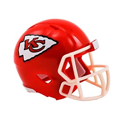 KANSAS CITY CHIEFS NFL Riddell Speed POCKET PRO MICRO / POCKET-SIZE / MINI Football Helmet - Publicité KANSAS CITY CHIEFS NFL Riddell Speed POCKET PRO MICRO / POCKET-SIZE / MINI Football Helmet - Publicité