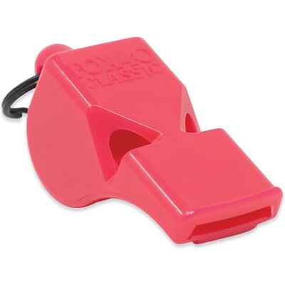 Sifflet FOX 40 CLASSIC ROSE NEON FOX40 arbitre football arbitres référencées - Publicité Sifflet FOX 40 CLASSIC ROSE NEON FOX40 arbitre football arbitres référencées - Publicité