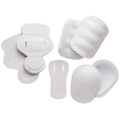 BARNETT FKJ-01 kit 7 pièces Ensemble de Protections Cadet (15/17 Ans), TU, Blanc - Publicité BARNETT FKJ-01 kit 7 pièces Ensemble de Protections Cadet (15/17 Ans), TU, Blanc - Publicité