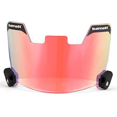 BARNETT Reve Visière REVO Rouge Clair Casque de Football Américain - Publicité BARNETT Reve Visière REVO Rouge Clair Casque de Football Américain - Publicité