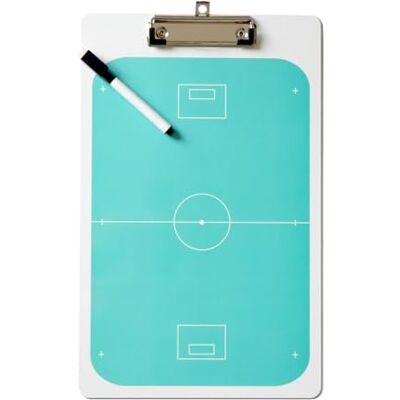 HAE HALE Floorball Unihockey Tableau tactique Trainer Coach avec pince et stylo, 35 x 22 cm - Publicité HAE HALE Floorball Unihockey Tableau tactique Trainer Coach avec pince et stylo, 35 x 22 cm - Publicité