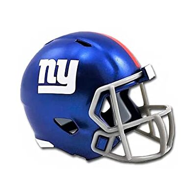 New York Giants NFL Riddell Speed Pocket Pro Casque de Football - Publicité New York Giants NFL Riddell Speed Pocket Pro Casque de Football - Publicité