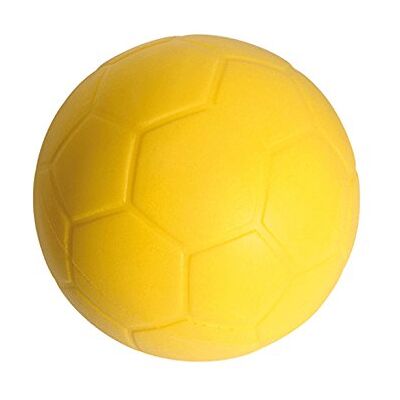 Visiodirect Ballon de Football Mousse Jaune - Publicité Visiodirect Ballon de Football Mousse Jaune - Publicité