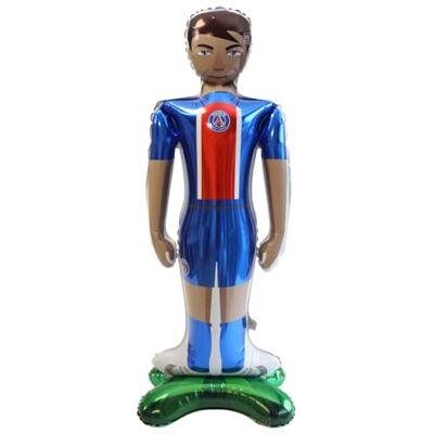 PSG Ballon alu Joueur de football Collection officielle Paris Saint Germain 105 cm x 40 cm - Publicité PSG Ballon alu Joueur de football Collection officielle Paris Saint Germain 105 cm x 40 cm - Publicité