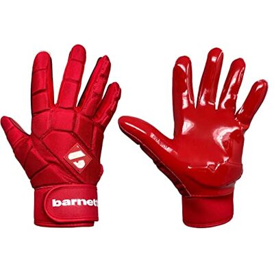 BARNETT Gants de Football Haut Niveau Linebacker, LB, RB, Te, Rouge (L) - Publicité BARNETT Gants de Football Haut Niveau Linebacker, LB, RB, Te, Rouge (L) - Publicité