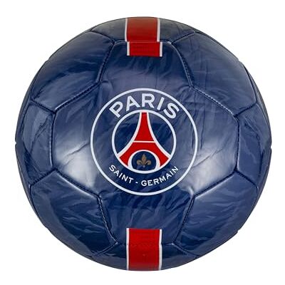 Ballon avec Logo PSG - Football - Taille 5 - Publicité Ballon avec Logo PSG - Football - Taille 5 - Publicité