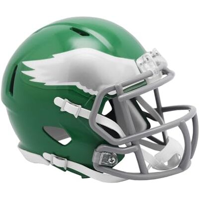 Riddell Mini Football Casque on-Field Philadelphia Eagles - Publicité Riddell Mini Football Casque on-Field Philadelphia Eagles - Publicité