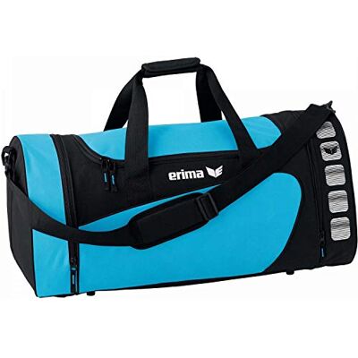 Erima Hommes Sporttasche Club 5 Curacao/Schwarz, Options d' Taille: S, Men - Publicité Erima Hommes Sporttasche Club 5 Curacao/Schwarz, Options d' Taille: S, Men - Publicité