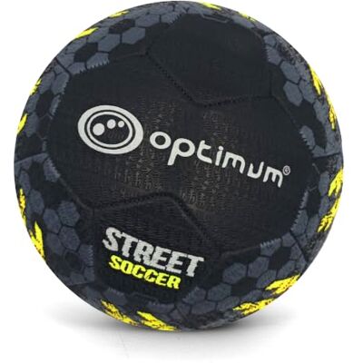 Optimum Ballon de Football de Rue Unisexe – Caoutchouc coréen Durable de Haute qualité, poignée de Pneu Durable, idéal pour Le béton et l'asphalte, Toutes Saisons, Multicolore - Publicité Optimum Ballon de Football de Rue Unisexe – Caoutchouc coréen Durable de Haute qualité, poignée de Pneu Durable, idéal pour Le béton et l'asphalte, Toutes Saisons, Multicolore - Publicité