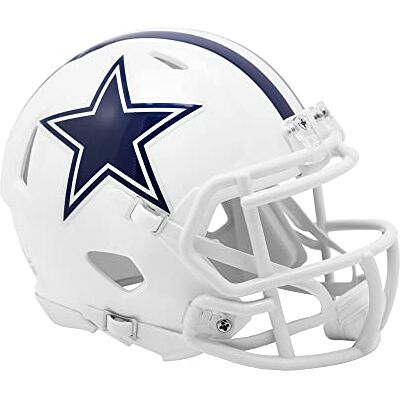 Riddell Mini Casque de Football sur Le Terrain Dallas Cowboys - Publicité Riddell Mini Casque de Football sur Le Terrain Dallas Cowboys - Publicité