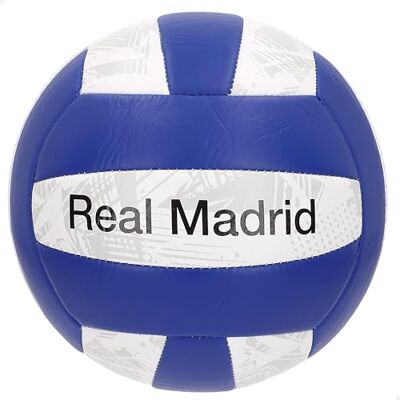 ColorBaby Real Madrid Ballon Volleyball D21 cm T5, Design Officiel, matériau résistant, Jeu à la Plage et au Parc (77617) - Publicité ColorBaby Real Madrid Ballon Volleyball D21 cm T5, Design Officiel, matériau résistant, Jeu à la Plage et au Parc (77617) - Publicité