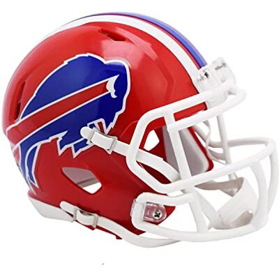Riddell Mini Football Casque NFL Buffalo Bills 1987-01 - Publicité Riddell Mini Football Casque NFL Buffalo Bills 1987-01 - Publicité