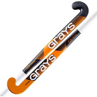 GRAYS Stick Hockey Herba GX3000 Ultrabow MC Noir/Orange - Publicité GRAYS Stick Hockey Herba GX3000 Ultrabow MC Noir/Orange - Publicité