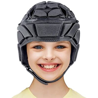 Generic Casque de Protection respirante pour enfants Casque de gardien de but réglable pour garçons filles et adultes anniversaire - Publicité Generic Casque de Protection respirante pour enfants Casque de gardien de but réglable pour garçons filles et adultes anniversaire - Publicité