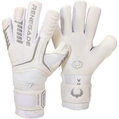Renegade GK Vulcan Gants De Gardien De But (Tailles 6-11, Level 3) 3.5+3MM Hyper Grip & Pro-Tek Fingersaves Gant de Football Polyvalent Gant Gardien de But Adulte, Homme, Junior - Publicité Renegade GK Vulcan Gants De Gardien De But (Tailles 6-11, Level 3) 3.5+3MM Hyper Grip & Pro-Tek Fingersaves Gant de Football Polyvalent Gant Gardien de But Adulte, Homme, Junior - Publicité
