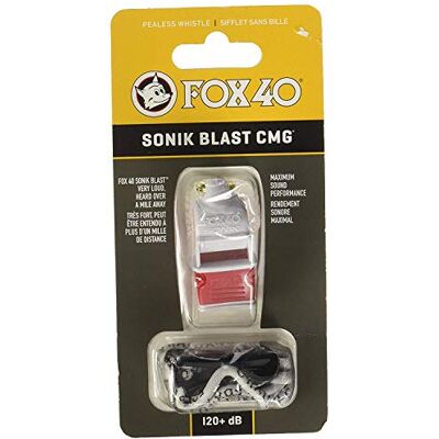Fox 40 Sonik Blast CMG Sifflet - Publicité Fox 40 Sonik Blast CMG Sifflet - Publicité