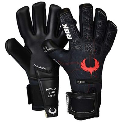 Renegade GK Édition Limitée Rogue Gants De Gardien De But (Tailles 6-11, Level 4+) 4+3MM Giga Grip & Pro-Tek Fingersaves Excellent Poigne & Protection Gant Gardien de But Adulte, Homme, Junior - Publicité Renegade GK Édition Limitée Rogue Gants De Gardien De But (Tailles 6-11, Level 4+) 4+3MM Giga Grip & Pro-Tek Fingersaves Excellent Poigne & Protection Gant Gardien de But Adulte, Homme, Junior - Publicité