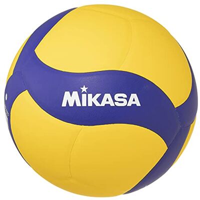 Mikasa MVA430 Ballon de volley Bleu/jaune Taille 4 - Publicité Mikasa MVA430 Ballon de volley Bleu/jaune Taille 4 - Publicité