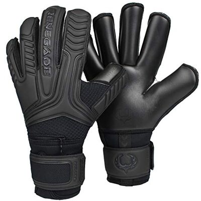 Renegade GK Vulcan Gants De Gardien De But (Tailles 6-11, Level 3) 3.5+3MM Hyper Grip & Pro-Tek Fingersaves Gant de Football Polyvalent Gant Gardien de But Adulte, Homme, Junior - Publicité Renegade GK Vulcan Gants De Gardien De But (Tailles 6-11, Level 3) 3.5+3MM Hyper Grip & Pro-Tek Fingersaves Gant de Football Polyvalent Gant Gardien de But Adulte, Homme, Junior - Publicité