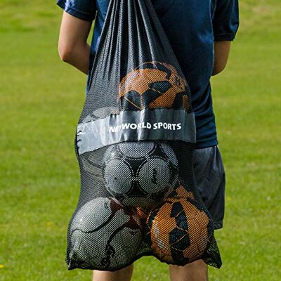 FORZA Sac à Ballons de Football/Basket-Ball – Sac Filet en Maille pour Transporter Balles de Sport - Publicité FORZA Sac à Ballons de Football/Basket-Ball – Sac Filet en Maille pour Transporter Balles de Sport - Publicité