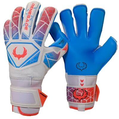 Renegade GK Vortex Gants De Gardien De But (Tailles 6-11, Level 3) 3.5+3MM Hyper Grip & Super Mesh Adhérence Supérieure & Poignet Protection Gant Gardien de But Adulte, Homme, Junior, Enfant - Publicité Renegade GK Vortex Gants De Gardien De But (Tailles 6-11, Level 3) 3.5+3MM Hyper Grip & Super Mesh Adhérence Supérieure & Poignet Protection Gant Gardien de But Adulte, Homme, Junior, Enfant - Publicité