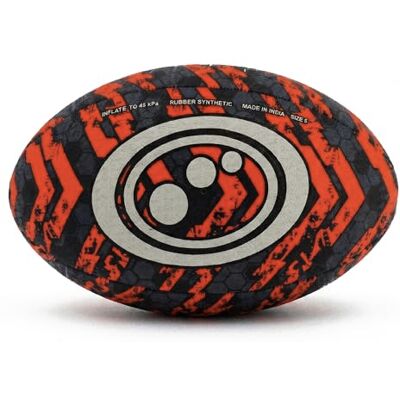 Optimum Street II Ballon Entraînement de Rugby Ballon de football résistant aux intempéries avec adhérence des pneus à haute traction pour un toucher et un contrôle totaux - Publicité Optimum Street II Ballon Entraînement de Rugby Ballon de football résistant aux intempéries avec adhérence des pneus à haute traction pour un toucher et un contrôle totaux - Publicité