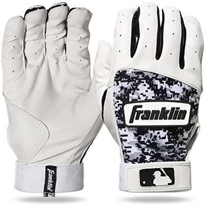 Franklin Sports MLB Digi-Camo Gants de Baseball (la Paire), Homme, Gray/White/Black Digi - Publicité Franklin Sports MLB Digi-Camo Gants de Baseball (la Paire), Homme, Gray/White/Black Digi - Publicité