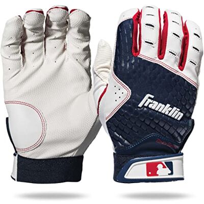 Franklin Sports 2nd-Skinz Gants de Batteur - Publicité Franklin Sports 2nd-Skinz Gants de Batteur - Publicité