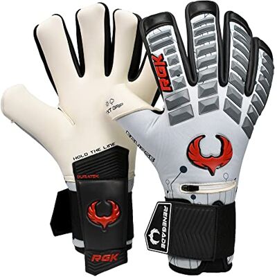 Renegade GK Gants de Gardien de But Eclipse Professional avec Microbe-Guard (Tailles 7-12, 6 Modes) Fingersaves & 4+3MM EXT Contact Grip Adhérence Maximale Et Protection Adulte, Jeunes - Publicité Renegade GK Gants de Gardien de But Eclipse Professional avec Microbe-Guard (Tailles 7-12, 6 Modes) Fingersaves & 4+3MM EXT Contact Grip Adhérence Maximale Et Protection Adulte, Jeunes - Publicité