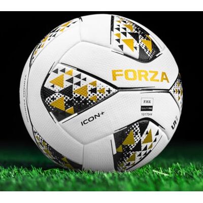 FORZA Icon+ Ballon de Foot de Match Officiel Performance Optimale Convient aux Clubs de Niveau Professionnel Construction Inégalée - Publicité FORZA Icon+ Ballon de Foot de Match Officiel Performance Optimale Convient aux Clubs de Niveau Professionnel Construction Inégalée - Publicité