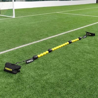 FORZA Pro Déflecteur de Ballon en Ligne Simple Équipement d’Entraînement de Gardien de But de Football Réflexes, Agilité et Temps de Réaction - Publicité FORZA Pro Déflecteur de Ballon en Ligne Simple Équipement d’Entraînement de Gardien de But de Football Réflexes, Agilité et Temps de Réaction - Publicité