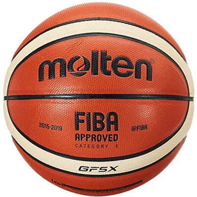Molten Balle de Basketball Orange Taille 5 - Publicité Molten Balle de Basketball Orange Taille 5 - Publicité