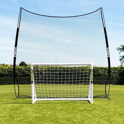 FORZA Stop That Ball™ Filet Pare-Ballons Pop-Up Filet de Sécurité de 3 m de Hauteur pour Football, Rugby et Autres Sports Assemblage Rapide Poteaux Résistants (3 m-15 m) - Publicité FORZA Stop That Ball™ Filet Pare-Ballons Pop-Up Filet de Sécurité de 3 m de Hauteur pour Football, Rugby et Autres Sports Assemblage Rapide Poteaux Résistants (3 m-15 m) - Publicité