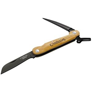 Camillus 18589 Marlin Couteau Pliable avec Manche en Bois et Lame en Titane Mixte Adulte, Marron, 7.5 - Publicité Camillus 18589 Marlin Couteau Pliable avec Manche en Bois et Lame en Titane Mixte Adulte, Marron, 7.5 - Publicité