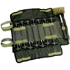 Ensemble de 14 piquets Lucx® comprenant un marteau en caoutchouc et une poche pour piquets de bivouac, clous de tente pour tentes de pêche, piquets en T pour tentes à carpes - Publicité Ensemble de 14 piquets Lucx® comprenant un marteau en caoutchouc et une poche pour piquets de bivouac, clous de tente pour tentes de pêche, piquets en T pour tentes à carpes - Publicité