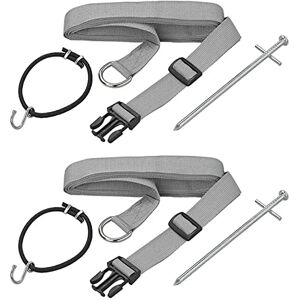 APT Kit de fixation anti-tempête 2 x 2,90 m pour auvent, auvent, caravane - Publicité APT Kit de fixation anti-tempête 2 x 2,90 m pour auvent, auvent, caravane - Publicité