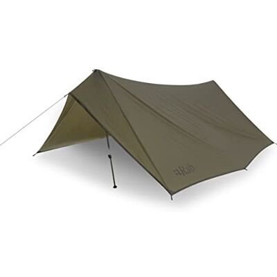 Rab Siltarp Plus Shelter - Olive - 1-3 Personnes - Shelter - Publicité Rab Siltarp Plus Shelter - Olive - 1-3 Personnes - Shelter - Publicité