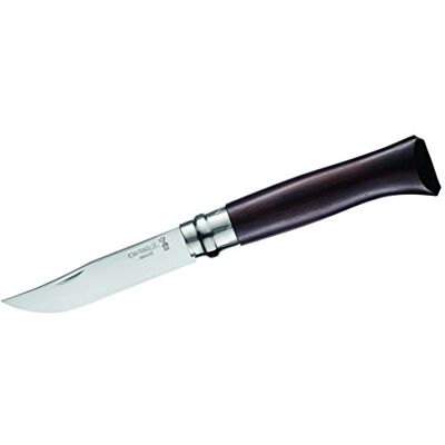 Opinel N° 8 Couteau de Poche en ébène - Publicité Opinel N° 8 Couteau de Poche en ébène - Publicité
