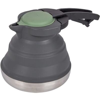 Bo-Camp Bouilloire Pliable 1,2L Grise - Kettle - Publicité Bo-Camp Bouilloire Pliable 1,2L Grise - Kettle - Publicité