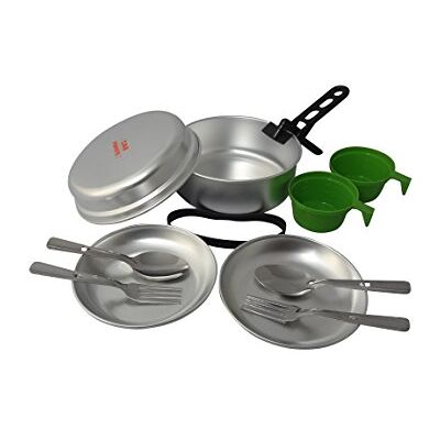 Cao Evasion Ensemble de Casseroles en Aluminium - Camping Set - Publicité Cao Evasion Ensemble de Casseroles en Aluminium - Camping Set - Publicité