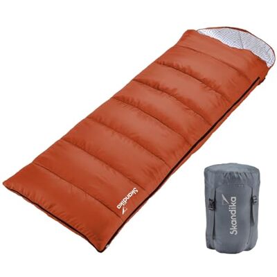Skandika Sac de Couchage rectangulaire Iceland Sac de Couchage Adultes, 3 Saisons, 220 x 80 cm, utilisable comme Sac de Couchage Double, Sac de Couchage Camping Chaud - Publicité Skandika Sac de Couchage rectangulaire Iceland Sac de Couchage Adultes, 3 Saisons, 220 x 80 cm, utilisable comme Sac de Couchage Double, Sac de Couchage Camping Chaud - Publicité