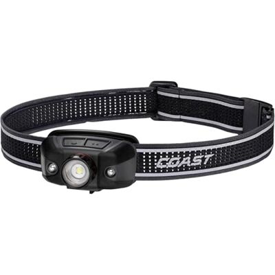 Coast FLX40R Lampe frontale LED rechargeable, 800 lumens, 4 niveaux de luminosité, charge USB-C, noir - Publicité Coast FLX40R Lampe frontale LED rechargeable, 800 lumens, 4 niveaux de luminosité, charge USB-C, noir - Publicité