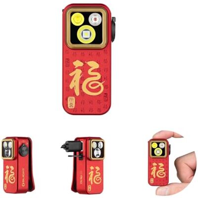 OLIGHT Oclip Pro Lampe de Poche EDC Miniature Rechargeable 500LM 120M Aimanté, Étanche IPX6, Avec Éclairage Rouge, Flood et Spot, Idéal Pour l'extérieur et les Situations d'urgence - Publicité OLIGHT Oclip Pro Lampe de Poche EDC Miniature Rechargeable 500LM 120M Aimanté, Étanche IPX6, Avec Éclairage Rouge, Flood et Spot, Idéal Pour l'extérieur et les Situations d'urgence - Publicité