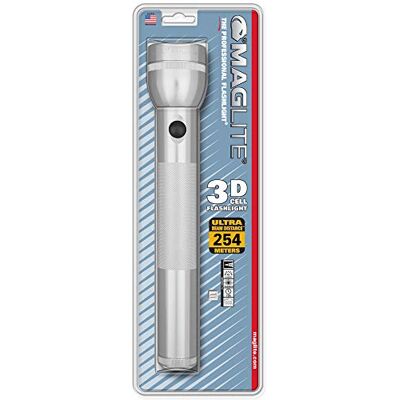 Maglite 3 D-Cell Lampe Torche Métal Argent 31,5 cm - Publicité Maglite 3 D-Cell Lampe Torche Métal Argent 31,5 cm - Publicité