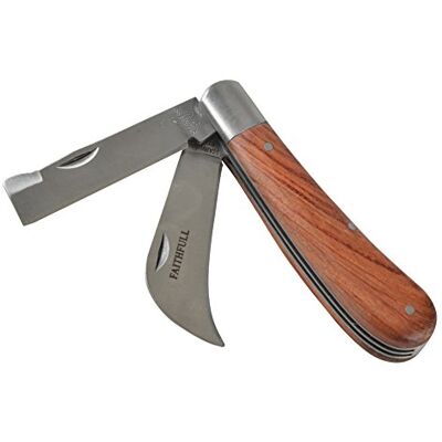 Faithfull FAICOUKNIFE Greffe Bouturage Taille-branches - Outil de Jardin - Publicité Faithfull FAICOUKNIFE Greffe Bouturage Taille-branches - Outil de Jardin - Publicité